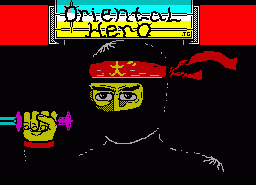 Игра Oriental Hero (ZX Spectrum)