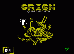 Игра Orion (ZX Spectrum)