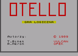 Игра Otello (ZX Spectrum)