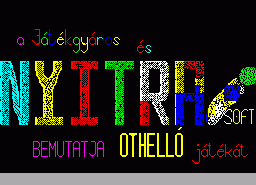 Игра Othello 2005a (ZX Spectrum)