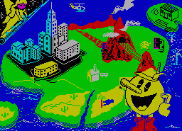 Игра Pac-Land (ZX Spectrum)