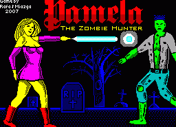 Игра Pamela the Zombie Hunter (ZX Spectrum)
