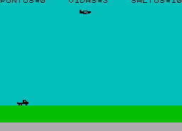 Игра Parachute Drop (ZX Spectrum)