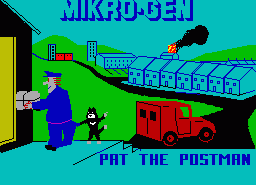Игра Pat the Postman (ZX Spectrum)