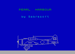 Игра Pearl Harbour (ZX Spectrum)