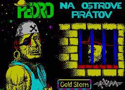 Игра Pedro na Ostrove Piratov (ZX Spectrum)
