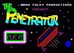 Игра Penetrator, The (ZX Spectrum)