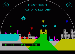 Игра Pentagon (ZX Spectrum)