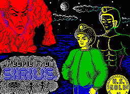 Игра People from Sirius (ZX Spectrum)