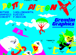 Игра Percy the Potty Pigeon (ZX Spectrum)