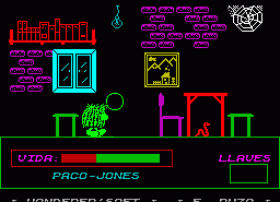Игра Perico Jones (ZX Spectrum)
