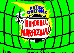 Игра Peter Shilton's Handball Maradona (ZX Spectrum)