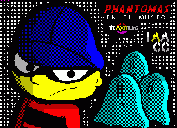 Игра Phantomas en el Museo (ZX Spectrum)