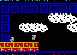 Игра Phantomas in Atari Land (ZX Spectrum)