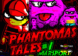 Игра Phantomas Tales #1: Marsport (ZX Spectrum)