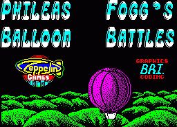 Игра Phileas Fogg's Balloon Battles (ZX Spectrum)