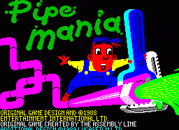Игра Pipe Mania (ZX Spectrum)