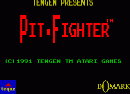 Игра Pit-Fighter (ZX Spectrum)