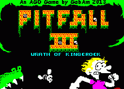 Игра Pitfall III: Wrath of Kingcrock (ZX Spectrum)