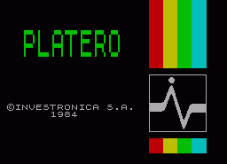 Игра Platero (ZX Spectrum)
