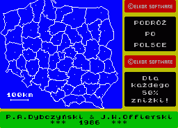 Игра Podroz Po Polsce (ZX Spectrum)