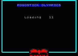 Игра Pogostick Olympics (ZX Spectrum)
