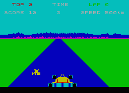 Игра Pole Position (ZX Spectrum)