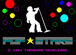 Игра Pop Stars (ZX Spectrum)
