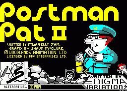 Игра Postman Pat 2 (ZX Spectrum)