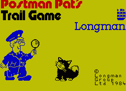 Игра Postman Pat's Trail Game (ZX Spectrum)