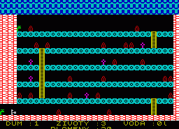 Игра Pozarnik (ZX Spectrum)