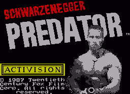 Игра Predator (ZX Spectrum)