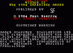 Игра Prince, The (ZX Spectrum)
