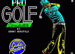 Игра Pro Golf Simulator (ZX Spectrum)