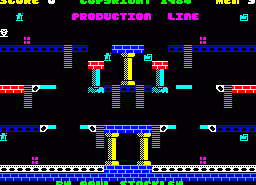 Игра Production Line (ZX Spectrum)