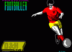 Игра Professional Footballer (ZX Spectrum)