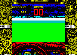 Игра Professional Go-Kart Simulator (ZX Spectrum)