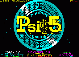 Игра Psi-5 Trading Company (ZX Spectrum)