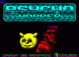 Игра Psycho Hopper (ZX Spectrum)