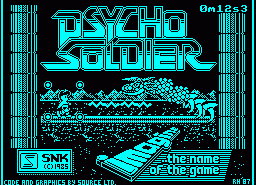 Игра Psycho Soldier (ZX Spectrum)