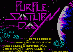 Игра Purple Saturn Day (ZX Spectrum)