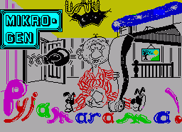 Игра Pyjamarama (ZX Spectrum)