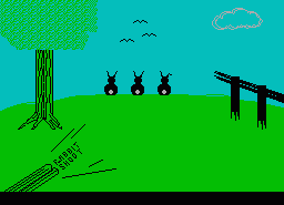Игра Rabbit Shoot (ZX Spectrum)