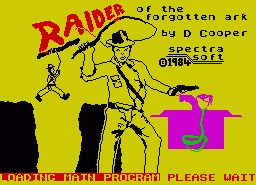 Игра Raider of the Forgotten Ark (ZX Spectrum)