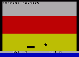 Игра Rainbow Squash (ZX Spectrum)