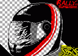 Игра Rally Simulator (ZX Spectrum)