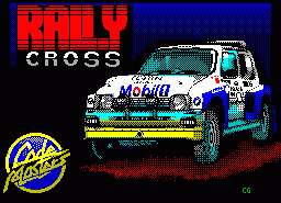 Игра Rallycross Simulator (ZX Spectrum)