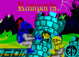 Игра Ramparts (ZX Spectrum)