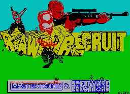 Игра Raw Recruit (ZX Spectrum)
