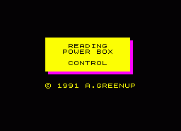Игра Reading Powerbox (ZX Spectrum)